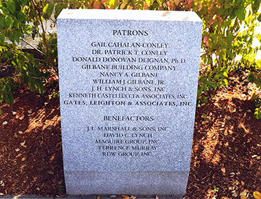 Irish memorial stone